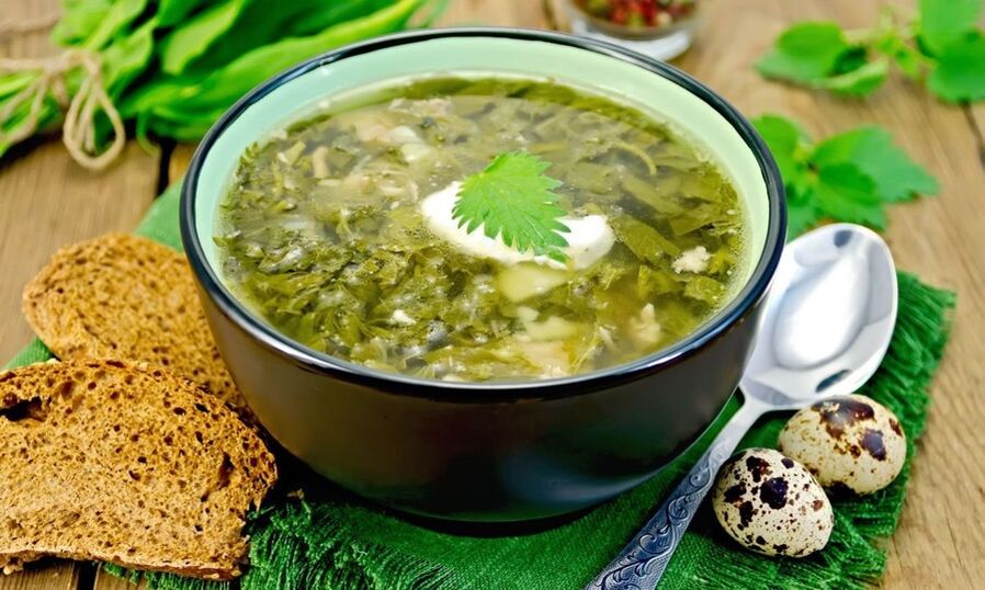 zielona zupa na leniwą dietę